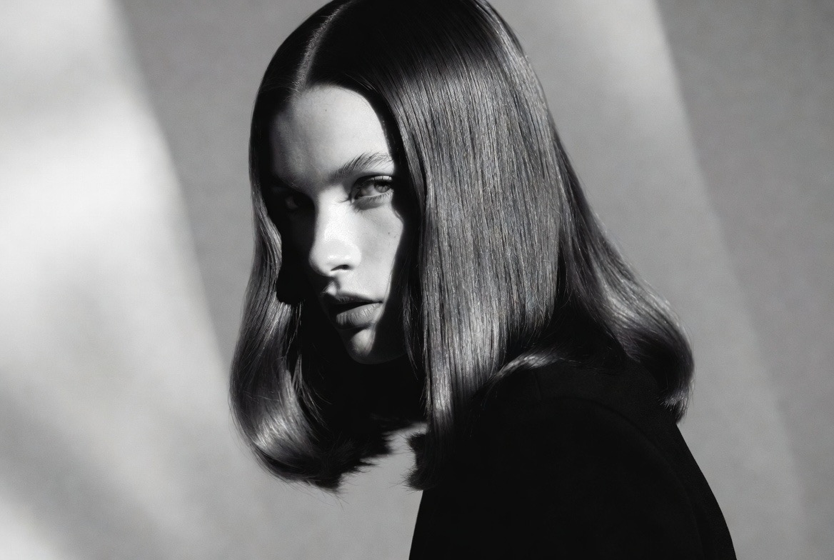 Sleek Glass-Hair Lob